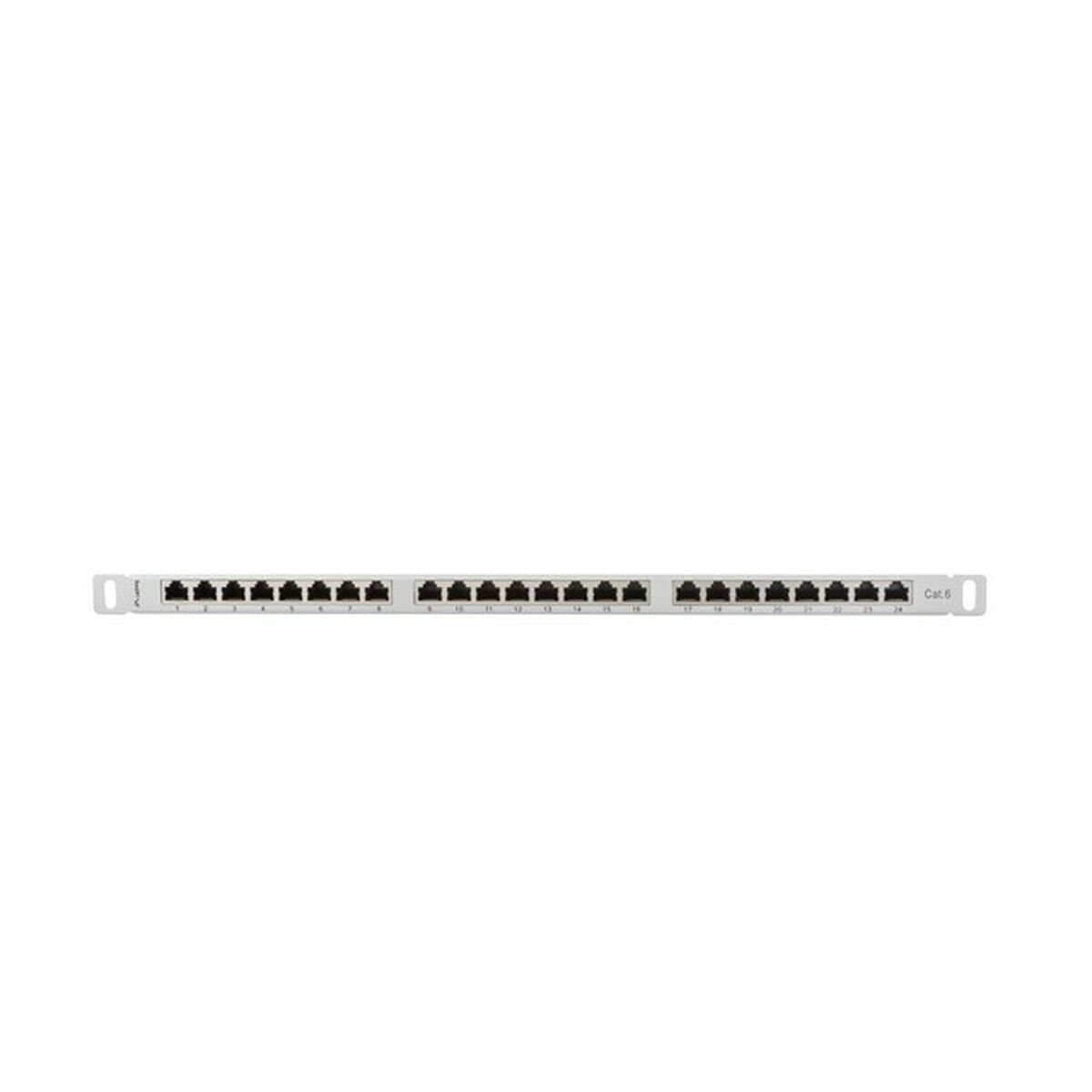 Patchpanel 24 UTP Portar Kategori 5e Lanberg PPS6-0024-S